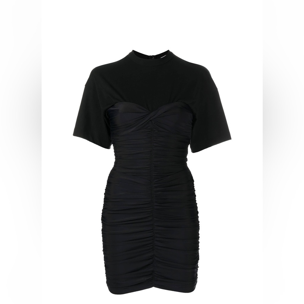 Alexander Wang fitted bodice black dress size small